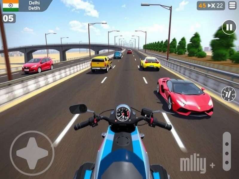 Indian Auto Racer Diwali Speed Bash Tournament Poster with ₹5 Lakh Prize